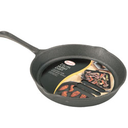 Swan Cast Iron Grill Pan - 25cm