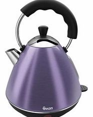 Swan SK261030PLUN 2 Litre Pyramid Plum Kettle