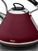 Swan SK34010REDN 1.7 Litre Red Pyramid Kettle