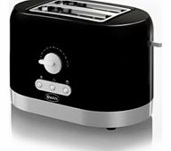 Swan ST10020BLKN2 2 Slice Black Toaster