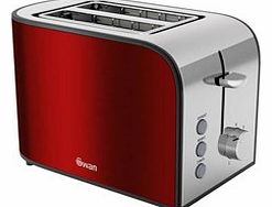 Swan ST17020ROUN 2 Slice Rouge Toaster