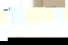 Swanglen Double Venetian Headboard - Aqua