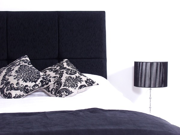 Madison Upholstered Headboard - BLACK