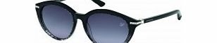 Ladies Black Lace SK0070 Demi Sunglasses