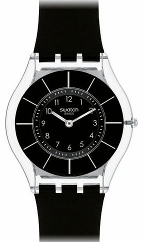 Swatch Black Classiness SFK361 Ladies Watch