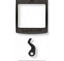 Swatch New Gent Black Plastic Buckle-Set