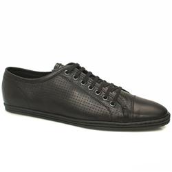 Swear Mainline Male Swear Grant Perf Ii Leather Upper Alternative in Black