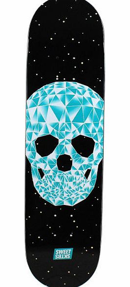 Sweet Crystal Scull Skateboard Deck - 7.75 Inch