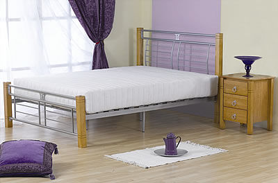 Sweet Dreams Beds Cruise 3ft Single Metal Bedstead