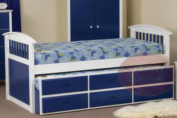 Kipling Captains Blue Bedframe Single 90cm