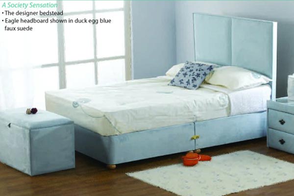 Valentino Bedstead with Eagle Headboard Kingsize