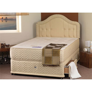 Cotton Pure 5FT Kingsize Divan Bed