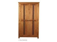 Curlew 2 Door Wardrobe Cherry