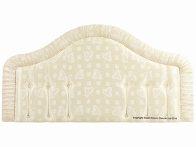 Sweet Dreams Jupiter Headboard Single (3) Velour Maroon