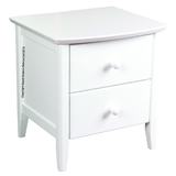 Kipling 2 Drawer Bedside Cabinet in