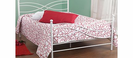 Sweet Dreams Rhombus 4FT 6 Double Metal Bedstead