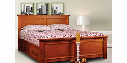 Sweet Dreams Wagner 5FT Kingsize Wooden Bedstead