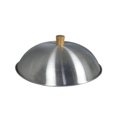 Swift 14inch Aluminium Wok Lid  Wooden Knob