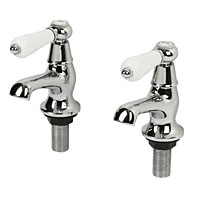 Period Basin Taps Pair