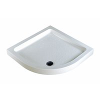 Quadrant Shower Tray Cast Stone Acrylic