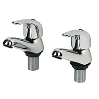 SWIRL Single Lever Bath Tap Pair