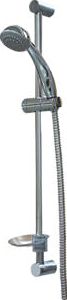Swirl, 1228[^]89437 Xeron Shower Kit Modern Design Chrome 89437
