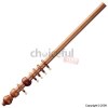 Swish Teak-Finish Universal Curtain Pole 28mm x