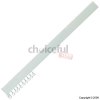 White Deluxe Uncorded Track Curtain Rail