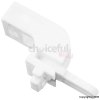 White Sologlyde Brackets Pack of 5