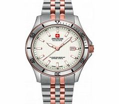 Swiss Military Ladies Flagship Two Tone Steel