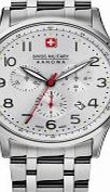 Swiss Military Mens Patriot Silver Chronograph