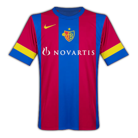 Switzerland Nike 2010-11 FC Basle Nike Home Shirt