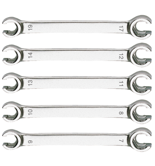 sykes-pickavant Brake Pipe Spanner Set ( 5 )