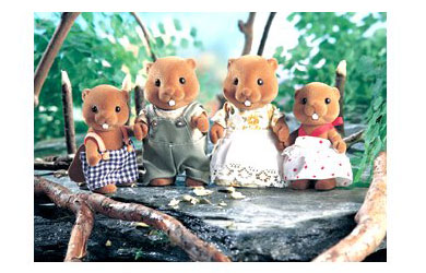 Sylvanian Families - Beaver Family