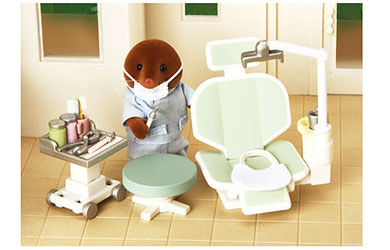 sylvanian Families - Dentist Set with Figure