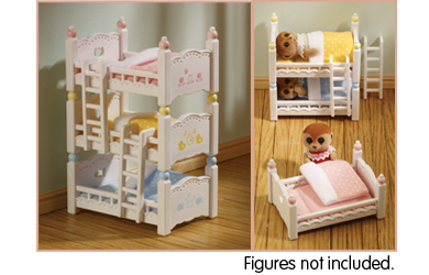 Sylvanian Families - Triple Bunk Beds