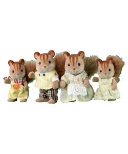 Sylvanian Families - Walnut Squirrel Family