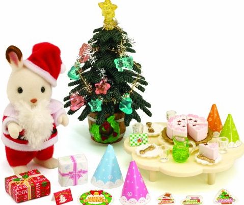 Sylvanian Families Christmas Party Set