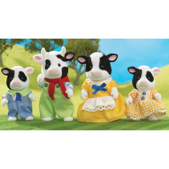 Fresian Cow Family