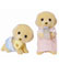 Sylvanian Families Golden Labrador Twins