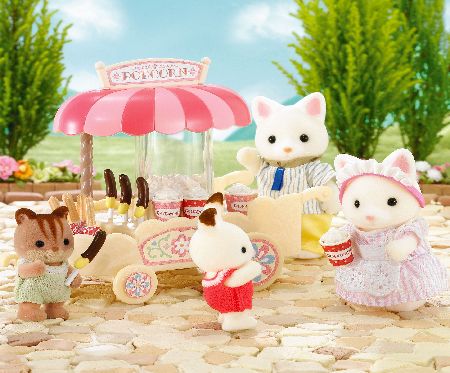 Sylvanian Families Popcorn Cart