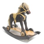 Rocking Horse 35 Long with Saddle/Stirrups and Bridle