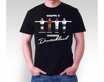 Football Group Germany Black T-Shirt