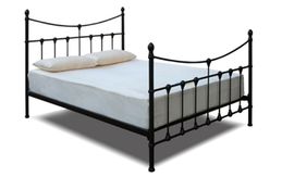 Tak Beds Ltd Shelley 4ft6 Metal Bedstead