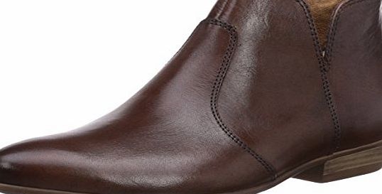 Tamaris Womens 25308 Unlined Chelsea boots short length Brown Braun (Brandy 321) Size: 6.5