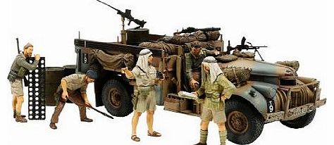 Tamiya British LRDG Command Car North Africa - 1:35 Scale - Model Kit