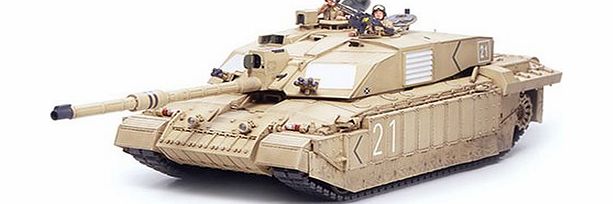 Tamiya British Main Battle Tank Challenger 2 Desertised - 1:35 Scale Military - Tamiya