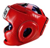 Progear Open faced Headguard Red