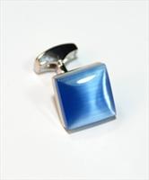 Sushi Sq Light Blue Cufflinks