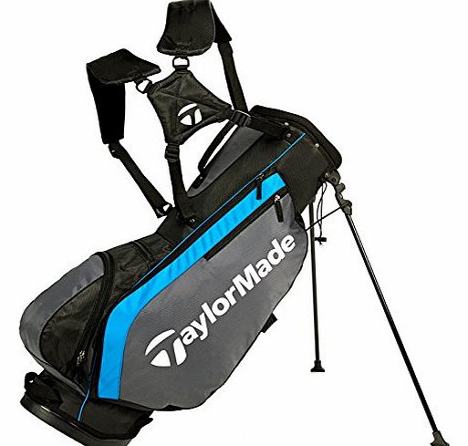 Carrylite Golf Stand Bag - Black & Blue & Grey SLDR - Limited Edition